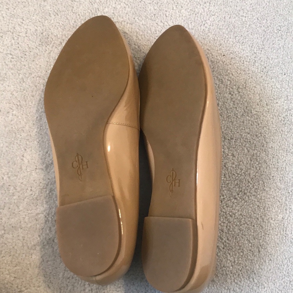 Cole Haan Nude Patent Leather Flats - Picture 4 of 6
